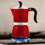 Bialetti Fiammetta, Caffettiera 3 Tazze, Alluminio, Chily Pepper