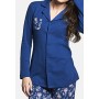 LOVABLE Cotton Interlock Set di Pigiama, Blu, L Donna