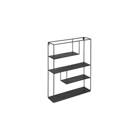 LIFA LIVING Mensole da Muro Cubica, Mensole da Muro Design Soggiorno, Mensola da Parete con 4 Ripiani salvaspazio Cucina e Camer
