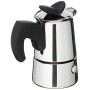 Bialetti Musa Restyling Caffettiera, 1 Cups, Acciaio Inossidabile, per fornello a gas, Argento