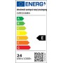 Oeegoo 24W LED Plafoniera, Lampada da soffitto quadrata IP44 Impermeabile Illuminazione 2050LM LED Lampada per Soggiorno Sala da