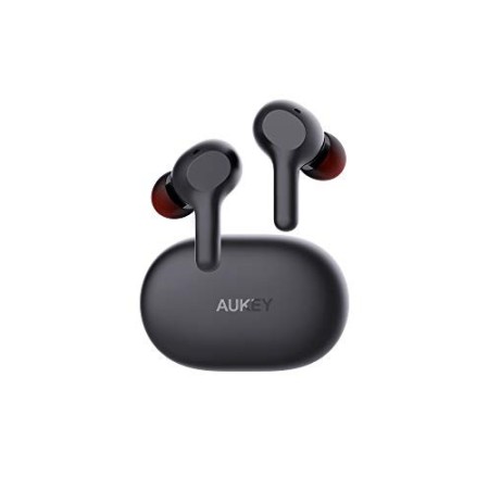 AUKEY Cuffie Bluetooth 5 Bassi Potenziati, Auricolari Senza Fili con Ricarica Rapida USB-C, IPX5 Impermeabili, Riproduzione di 2