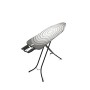Brabantia 103841 Tavola da stiro B in Acciaio Inossidabile, Grigio, 38 x 7 x 160,5 cm.