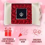 Scatola Regalo Festa Della Mamma Rose Stabilizzate Collana Mamma Figlio/a