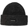 Calvin Klein Beanie Cappello, Nero, OS Donna