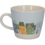 KitchenCraft - Set di 4 tazze natalizie in ceramica, Ceramica, 300 ml Set of 4