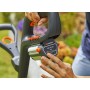 Gardena 09878-28 Regolatore Batteria ComfortCut Li-18/23 Pronto all'Uso Set, Nero, Antracite, Grigio, Turchese, Arancione