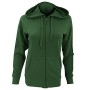 Fruit of the Loom, Zip Front Lightweight, Felpa Con Cappuccio, Donna, Rosa (Fuschia), S/10