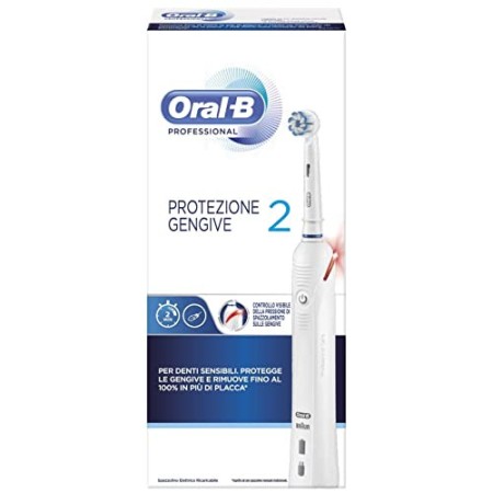 Oral-B Protezione Gengive 2 Spazzolino Elettrico Per Denti Sensibili