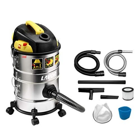 LAVOR Aspiratore Multifunzione KOMBO 4 IN 1 - 1200 Watt max, 18 kPa, 30 litri/secondo, Capacità Serbatoio 14+14 Litri. Aspirapo