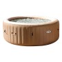 Intex Piscina Bubble Pure Spa Bubble Massage 4 Posti Sabbia