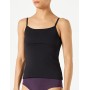 Marchio Amazon - Iris & Lilly Canotta Body Natural Donna, Pacco da 2, 2 x Nero, M, Label: M