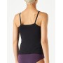 Marchio Amazon - Iris & Lilly Canotta Body Natural Donna, Pacco da 2, 2 x Nero, M, Label: M
