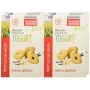 Germinal Bio Biscotti Preparati con Yogurt - 8 confezioni da 250 gr - 2000 gr, Senza glutine