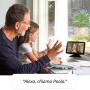 Echo Show 8 - Tessuto antracite + Amazon Smart Plug (presa intelligente con connettività Wi-Fi), compatibile con Alexa