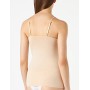 Marchio Amazon - Iris & Lilly Canotta in Cotone Donna, Pacco da 2, Beige (Classic Nude), M, Label: M