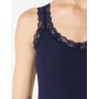 Marchio Amazon - Iris & Lilly Canotta in Cotone Donna, Pacco da 2, Blu (Navy), M, Label: M