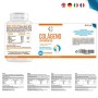 Collagene idrolizzato con calcio per le ossa e articolazioni - Integratore di collagene con vitamina C e vitamina D per aiutare 