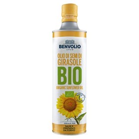 BENVOLIO 938 Bio Olio Di Semi Di Girasole Biologico - 750 Ml - Ricco Di Vitamina E E Di Omega 6