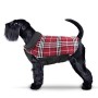 IREENUO Cappotto Scozzese Reversibile per Cani Autunno Inverno Caldo e Accogliente Gilet Imbottito da Cane Stile Inglese per Can