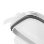 GA Homefavor Scatole Bento-Box Contenitore per Insalata di Frutta y Sandwiches in Acciaio Inox (Bianco, Set di 2)