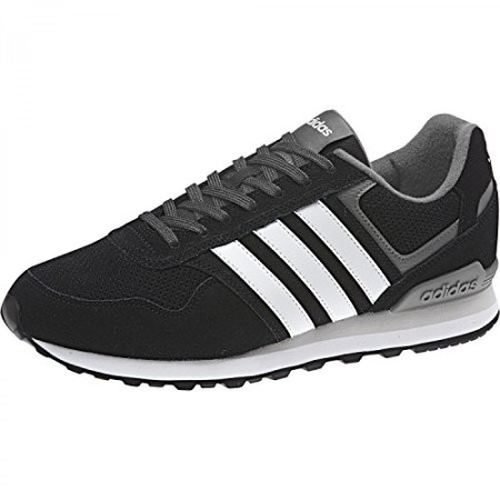 adidas 10K, Scarpe da Fitness Uomo, Nero (Negbas/Ftwbla/Gricin 000), 41 1/3 EU