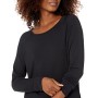 Amazon Essentials Relaxed Long-Sleeve Sleep T-Shirt Pajama-Tops, Cruz V2 Fresh Foam, US S (EU S - M)