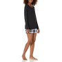 Amazon Essentials Relaxed Long-Sleeve Sleep T-Shirt Pajama-Tops, Cruz V2 Fresh Foam, US S (EU S - M)