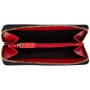 Love Moschino Jc5552pp06, Portafoglio Donna, Nero (Black PU), 3x11x20 cm (W x H x L)