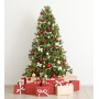 Dmora Albero di Natale "Anna", Altezza 210 cm, effetto Reale, Extra folto, 1886 rami, 134 x 134 x 210 cm