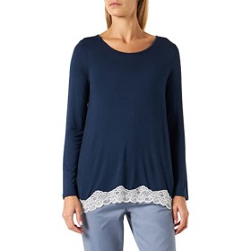 United Colors of Benetton 3U113M313 Maglietta, Blu (Blu Scuro 13c), L Donna