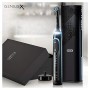 Oral-B Genius X Luxe Edition Spazzolino Elettrico Ricaricabile, 1 Spazzolino Premium Nero con Intelligenza Artificiale, 4 Testin