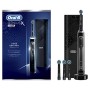 Oral-B Genius X Luxe Edition Spazzolino Elettrico Ricaricabile, 1 Spazzolino Premium Nero con Intelligenza Artificiale, 4 Testin