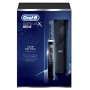 Oral-B Genius X Luxe Edition Spazzolino Elettrico Ricaricabile, 1 Spazzolino Premium Nero con Intelligenza Artificiale, 4 Testin