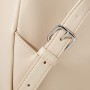 Love Moschino Borsa Matt Nappa Pu, Zainetto Donna, Bianco (Avorio), 30x11x25 cm (W x H x L)