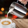 FlamGen Bricco per Latte in Acciaio Inox, Brocca in Schiuma di Latte Cappuccino 900ml (32 oz) con Bilance di Misurazione di Due 