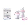 Chicco 00007391000000 Sterilizzatore 3 in 1, Bianco + Chicco 00080711650000 Naturalfeeling Set Regalo, Bimba, Rosa