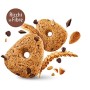 Misura Biscotti Multigrain Grano Saraceno | con Gocce di Cioccolato e Mandorle | Confezione da 280 grammi