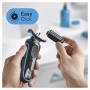 Braun Series 5 50-B1000s Rasoio Elettrico Barba, Wet&Dry, Ricaricabile, Rasoio A Lamina Senza Fili, Blu, Idea Regalo Festa del P