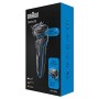 Braun Series 5 50-B1000s Rasoio Elettrico Barba, Wet&Dry, Ricaricabile, Rasoio A Lamina Senza Fili, Blu, Idea Regalo Festa del P