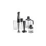 Braun MQ9047 MultiQuick 9 Minipimer Mixer ad Immersione, con 5 Accessori, 1000 W, Plastica, Nero