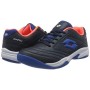 Lotto Court Logo VIII, Tennis Shoe Uomo, Blu Avi/Blu PCF, 42 EU