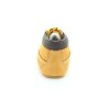Timberland Crib Bootie with hat, Scarpe prima infanzia e cappello , Giallo (Wheat), 14.5 EU
