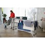 Vileda Infinity Stendibiancheria Estensibile, Acciaio, Bianco, 186-257 x 57 x 100 cm & Bravo Asse da Stiro, Asse da Stiro Medium