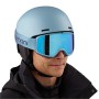 SALOMON Four Seven, Maschera da Sci Unisex Adulto, Blu/Universal Mid Blue, Taglia Unica