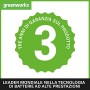 Greenworks Carriola a Batteria G40GC (Li-Ion 40V 4.2 km/h Velocità di Guida 2.4 km/h Velocità all'Indietro 100 kg di Carico Ma