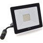 Proiettore Led da Esterno Impermeabile IP65 - Connettore IP68 - Faretto Piatto da Giardino - Faro Illuminazione Facciata di Casa