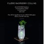 FLUÈRE - Alternativa analcolica di gin rosa, alcool distillato non alcolico con lamponi freschi, 70cl