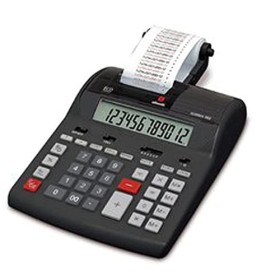 Olivetti Summa 302, Calcolatrice, Display da 12 cifre, Nero