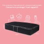 COMPACTOR Custodia salvaspazio extra piatta sottoletto, Antipolvere, Nero, Polipropilene e EVA, 45 x 95 x H. 18 cm, RAN6272